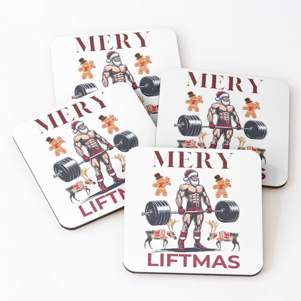 Item preview, Merry Liftmas - Fitness Lover Christmas Gift designed and sold by GalaxyGraffiti.