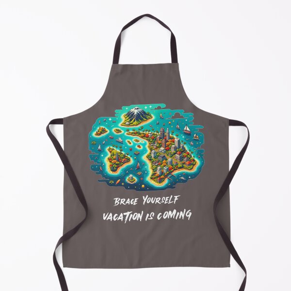 Item preview, Brace yourself vacation is coming designed and sold by PrintCulture One.
