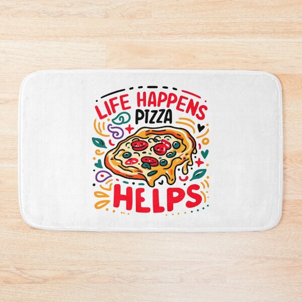 Item preview, Life Happens Pizza Helps designed and sold by Frank Ring.