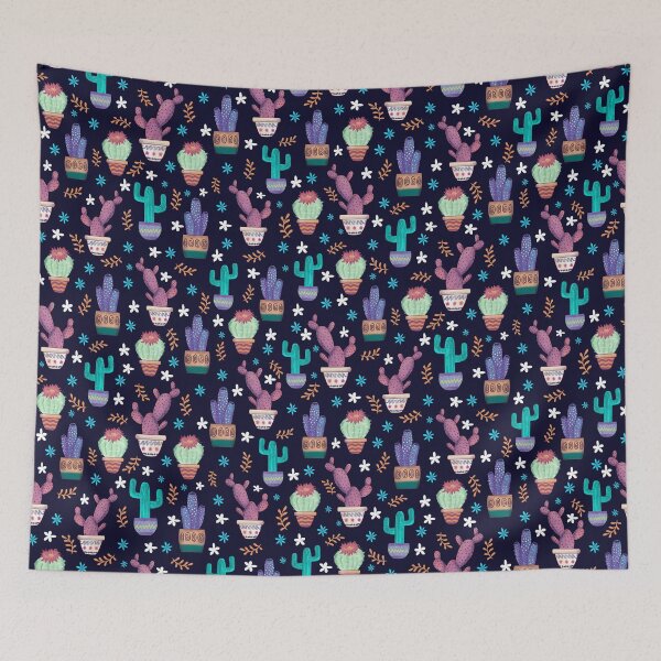 Item preview, colorful cactus designed and sold by Lilacoraldesgn.