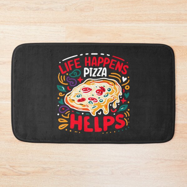 Item preview, Life Happens Pizza Helps designed and sold by Frank Ring.
