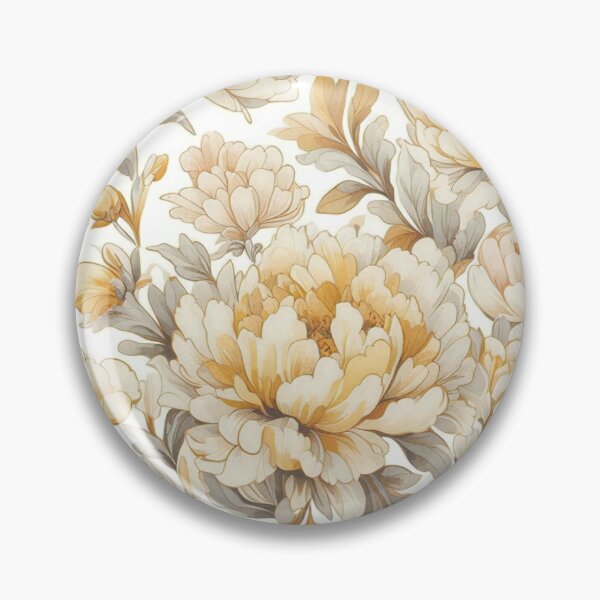 Item preview, Yellow Floral design designed and sold by tipitoes.