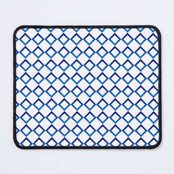 Item preview, Blue White Squares Abstract Geometric designed and sold by Bojana92.
