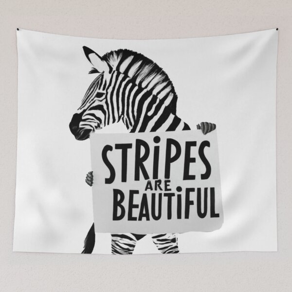 Item preview, Zebra Stencil Graffiti designed and sold by Bomax121.
