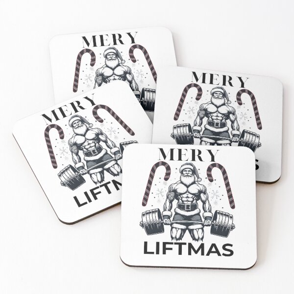 Item preview, Merry Liftmas - Fitness Lover Christmas Gift designed and sold by GalaxyGraffiti.