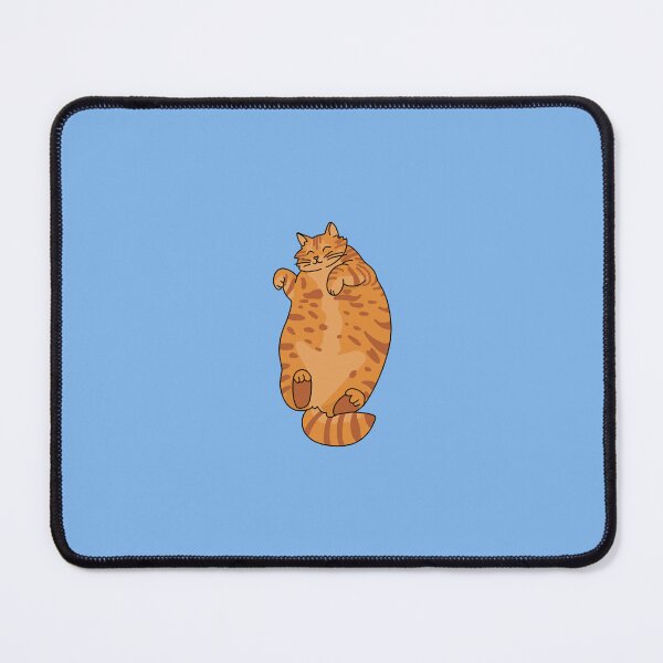 Vista previa del artículo con la obra «Gato pelirrojo gordito», diseñado y vendido por ScarletDesigns3.