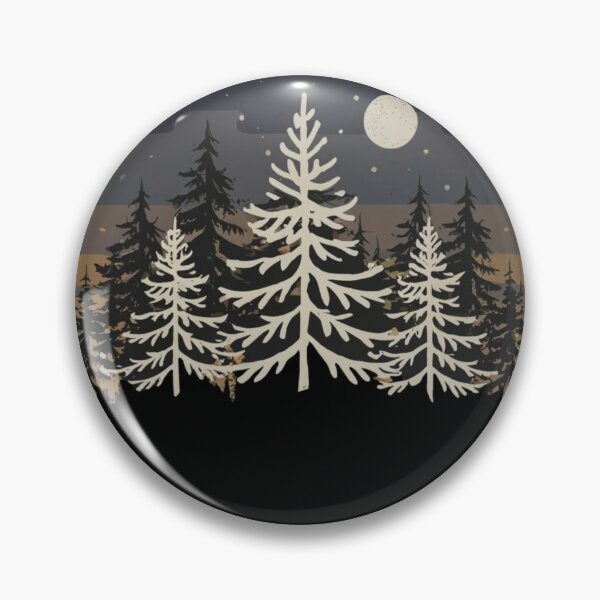 Item preview, Moonlit Evergreen Forest designed and sold by CraftedRealm.