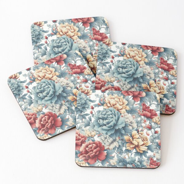 Item preview, Blue Floral designed and sold by tipitoes.