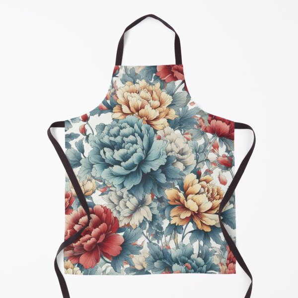Artikelvorschau, Blue Floral entworfen und verkauft von tipitoes.
