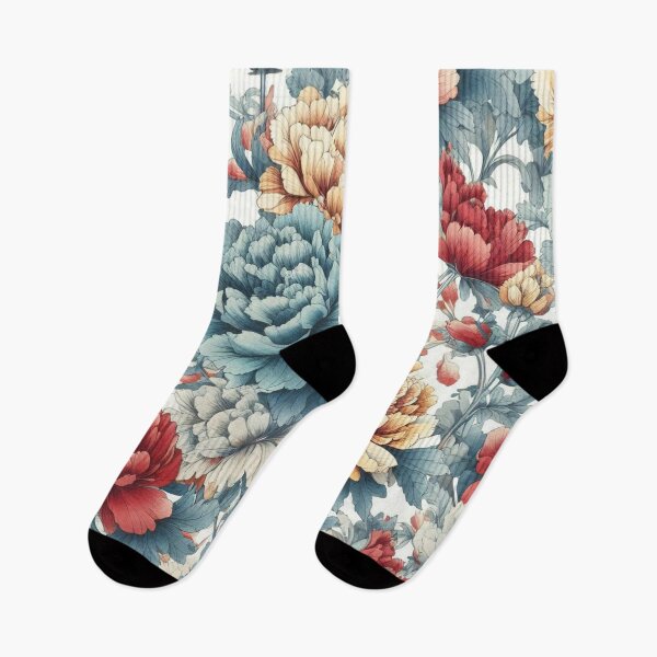 Artikelvorschau, Blue Floral entworfen und verkauft von tipitoes.