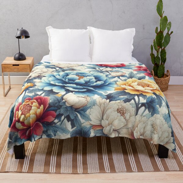 Artikelvorschau, Peonies Abstract entworfen und verkauft von tipitoes.
