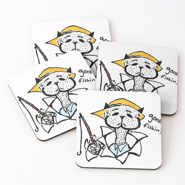 Item preview, Gone Fishin? designed and sold by BananaGoats.