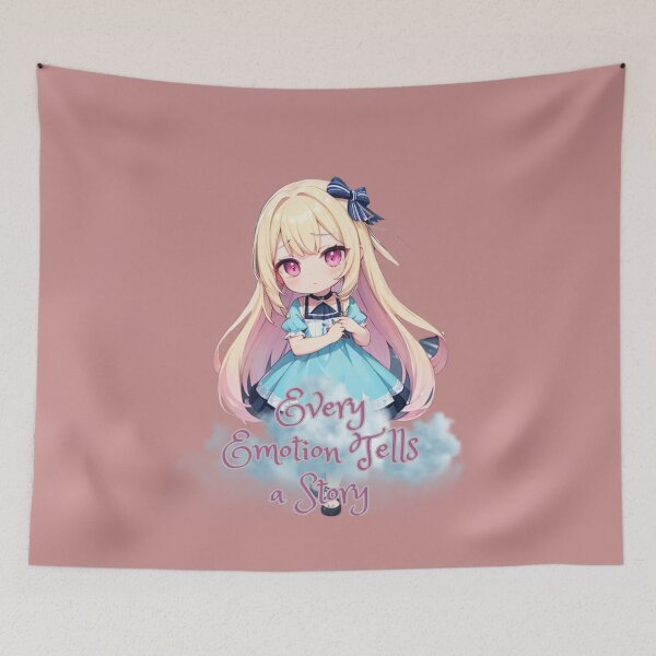Item preview, 'Every Emotion Tells a Story' with our Sad Chibi Design designed and sold by Anime-Community.