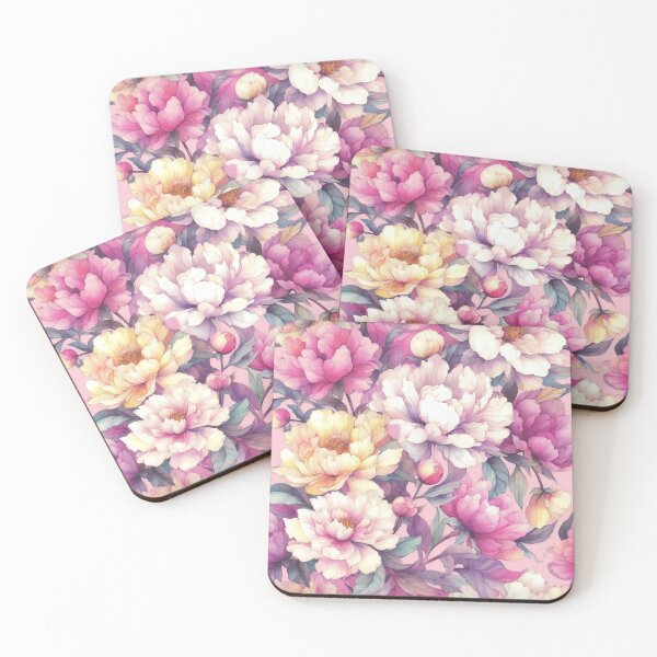 Item preview, Pink Lila Peonies designed and sold by tipitoes.