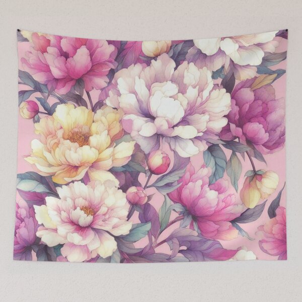 Item preview, Pink Lila Peonies designed and sold by tipitoes.