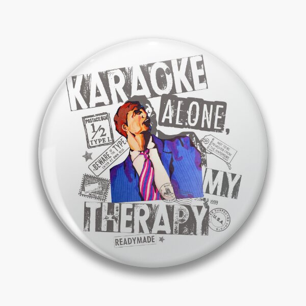 Item preview, Karaoke Singer Alone, My Therapy. Party Singer Musician. designed and sold by DAMOTAmagazine.