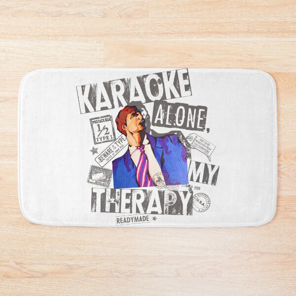 Item preview, Karaoke Singer Alone, My Therapy. Party Singer Musician. designed and sold by DAMOTAmagazine.