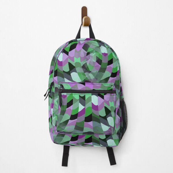 Item preview, Abstract Green & Purple Fractal Ribbons 1 designed and sold by SXW Designs.