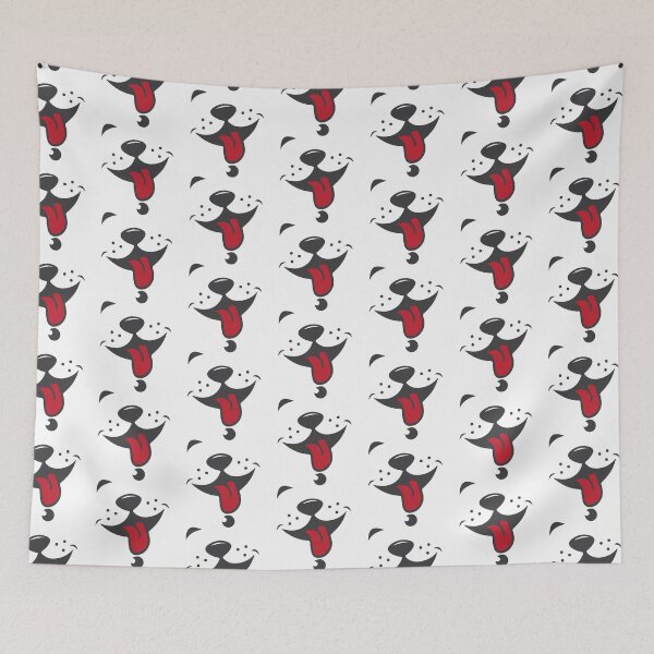 Item preview, dog playing with his tongue designed and sold by United-minds.