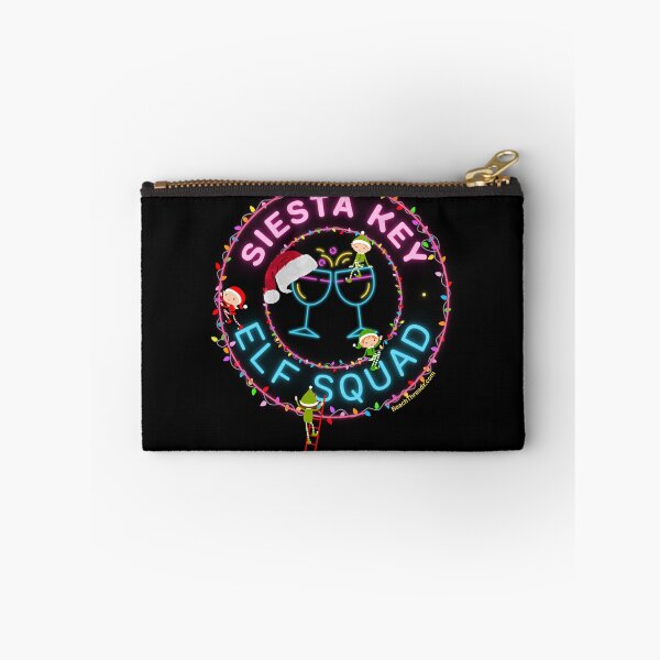 Item preview, Siesta Key Elf Squad Christmas Shirt designed and sold by BeachThreadz.
