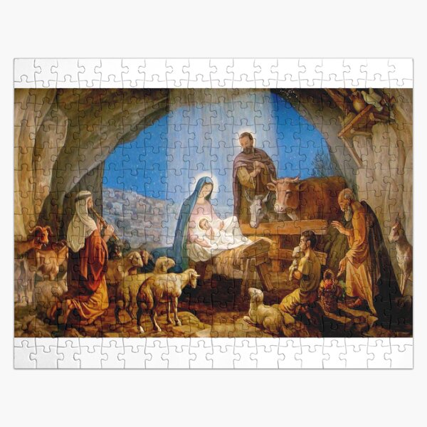 Item preview, The Birth of Jesus designed and sold by PrintEmporium1.