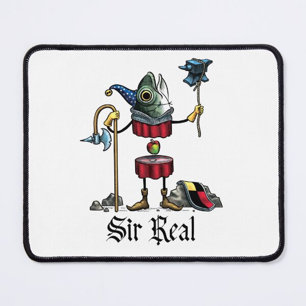 Item preview, Sir Real, the surreal knight... or fish... designed and sold by Warren Osborne.