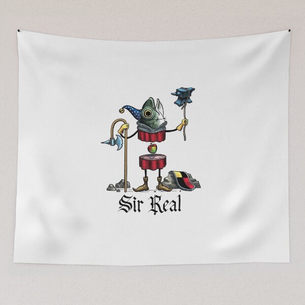 Item preview, Sir Real, the surreal knight... or fish... designed and sold by Warren Osborne.