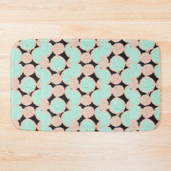 Item preview, knitted background from orange and turquoise twine designed and sold by colorfulglee.