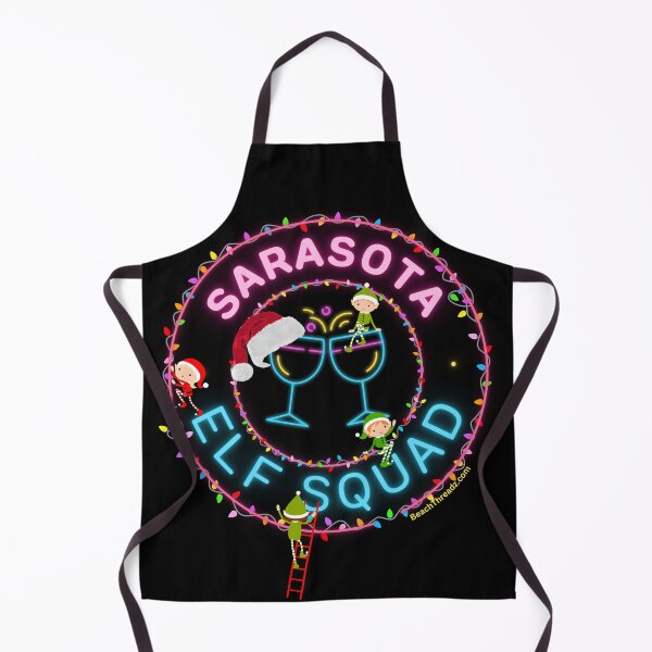 Item preview, Sarasota Elf Squad Christmas Shirt designed and sold by BeachThreadz.