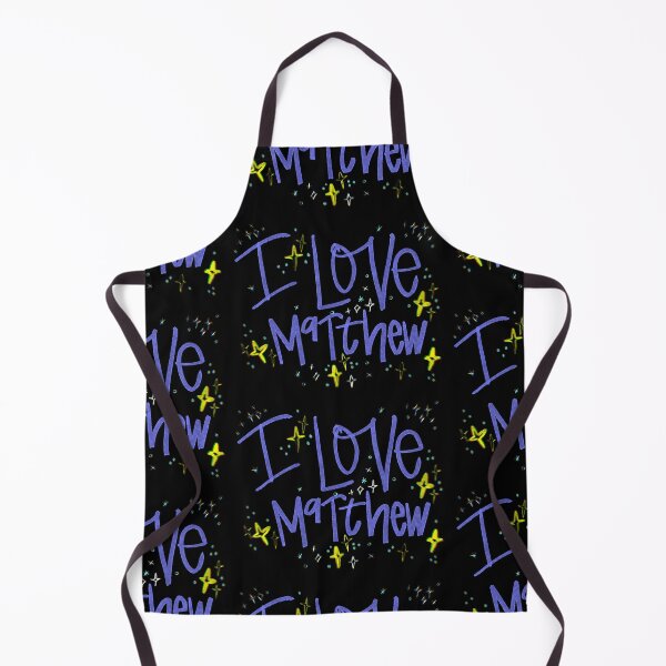 Item preview, I LOVE MATTHEW NAME PURPLE designed and sold by GIVENGRACE.ART.