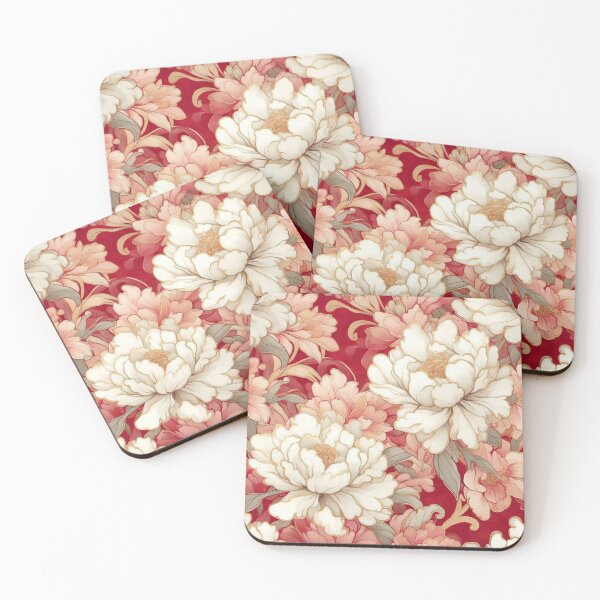 Item preview, Red Peonies designed and sold by tipitoes.