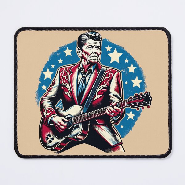 Item preview, Reagan Rocks: The Gipper as a Rockstar designed and sold by Christopher Taylor.
