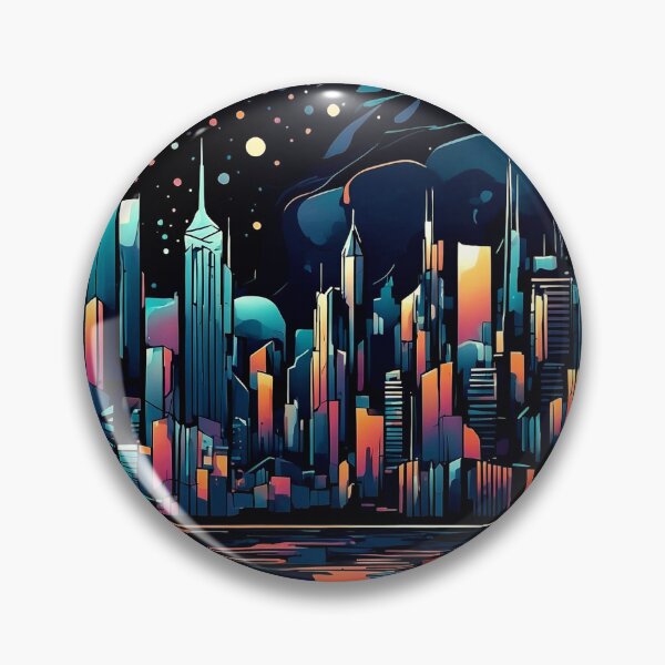 Item preview, City at night  designed and sold by Taans-Creation.
