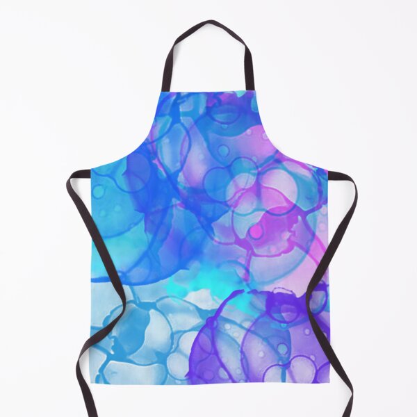 Item preview, Ink. Beautiful, intense stains of alcohol ink /12, turquoise, green, pink, purple, yellow, orange colors, on a dark background. designed and sold by My-fake-places.