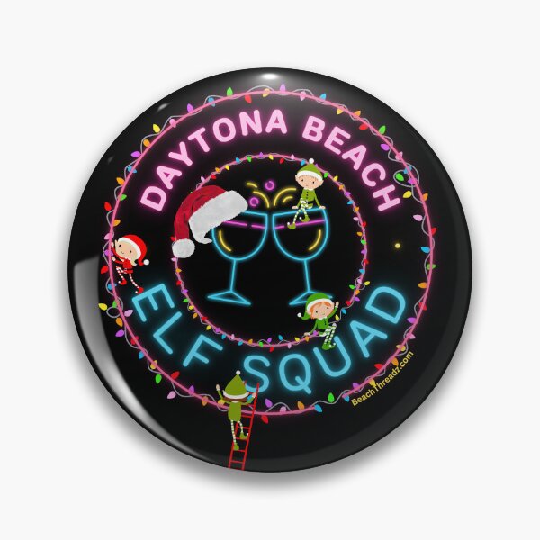 Item preview, Daytona Beach Elf Squad Christmas Shirt designed and sold by BeachThreadz.
