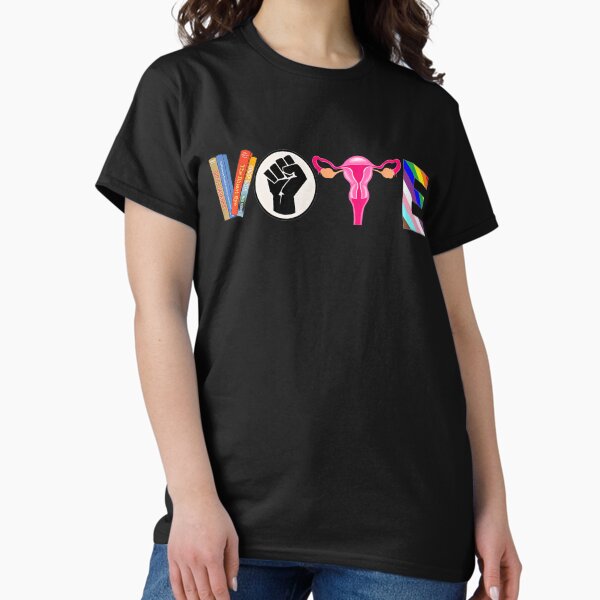 Artikel-Vorschau von ABSTIMMUNG verbotener Bücher, reproduktive Rechte, BLM, LGBTQ, Fortschritt, politischer Aktivismus, designt und verkauft von JustCasualsShop.