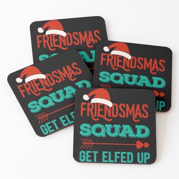 Item preview, Merry Friendsmas Squad Matching Christmas Friendship designed and sold by artworkbyrihen.