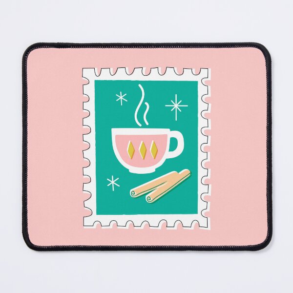 Item preview, Spiced Hot Chocolate - Retro Stamp designed and sold by miavaldez.