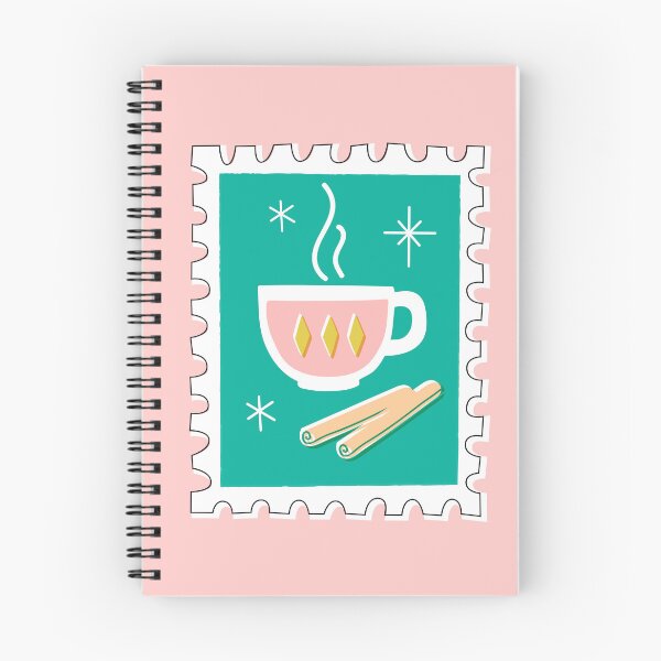 Item preview, Spiced Hot Chocolate - Retro Stamp designed and sold by miavaldez.