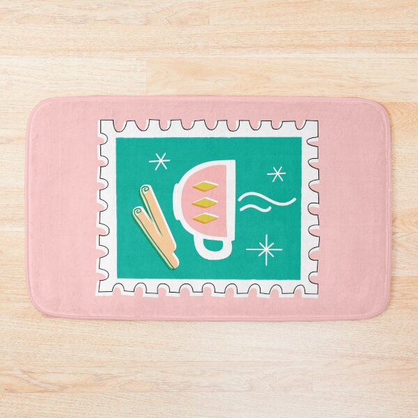 Item preview, Spiced Hot Chocolate - Retro Stamp designed and sold by miavaldez.