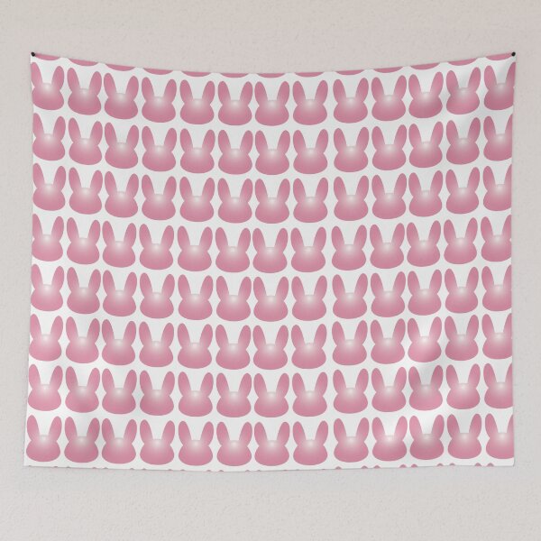 Item preview, pink rabbits outline designed and sold by DulceMia8.