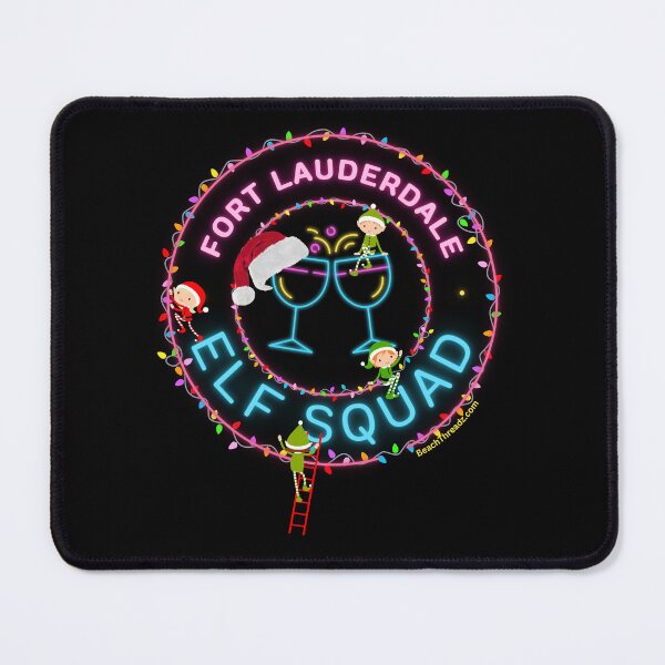 Item preview, Fort Lauderdale Elf Squad Christmas Shirt designed and sold by BeachThreadz.