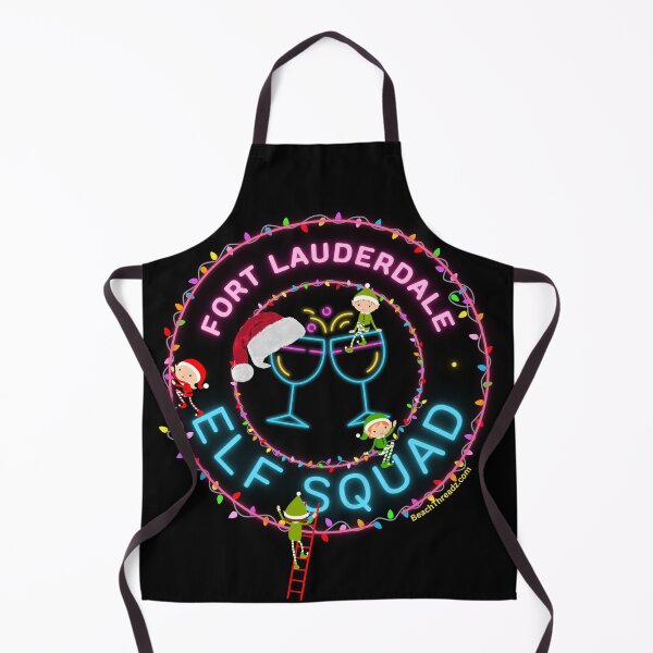Item preview, Fort Lauderdale Elf Squad Christmas Shirt designed and sold by BeachThreadz.