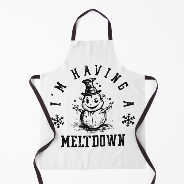 Item preview, I'm Having a Meltdown Christmas Snowman designed and sold by EsteticaVerus.
