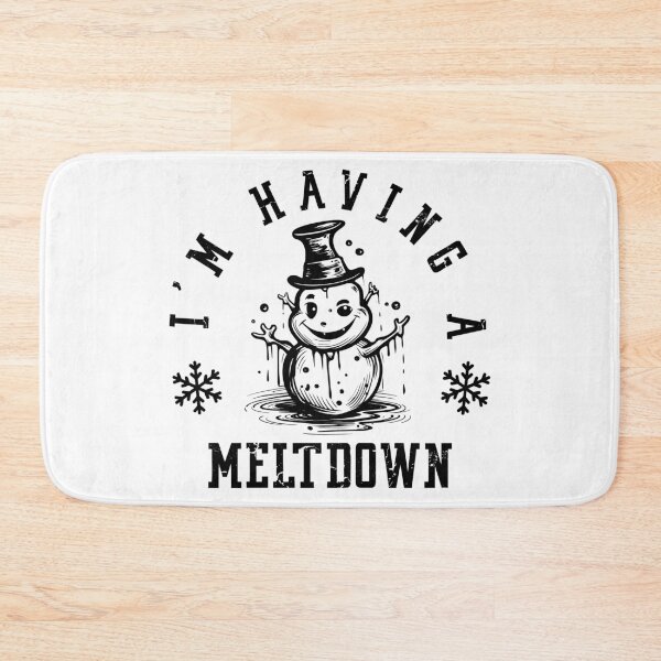 Item preview, I'm Having a Meltdown Christmas Snowman designed and sold by EsteticaVerus.