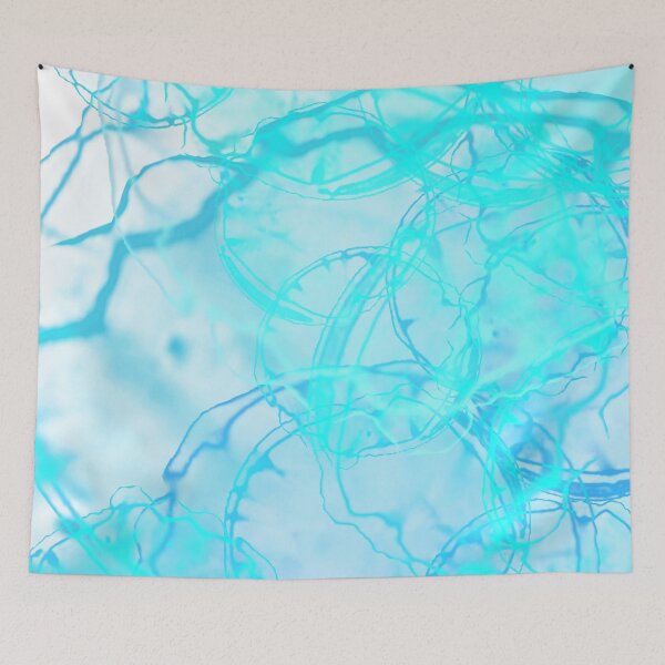 Item preview, Ink. Beautiful, intense stains of alcohol ink /9, turquoise, green, pink, purple, yellow, orange colors, on a dark background. designed and sold by My-fake-places.
