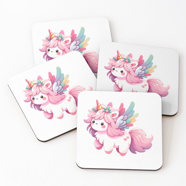 Item preview, Magical Unicorn Pegasus Illustration - Whimsical Fantasy Creature Art designed and sold by UmbrellaStudio1.