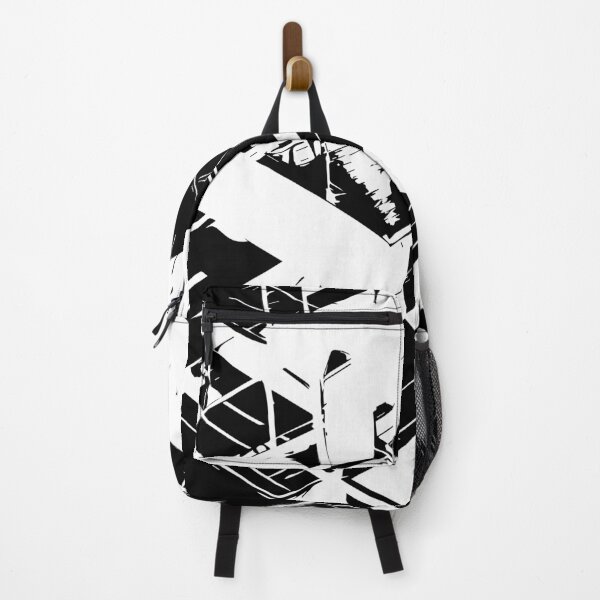 Item preview, Black and White Synthwave Pattern designed and sold by Blue-Banana.