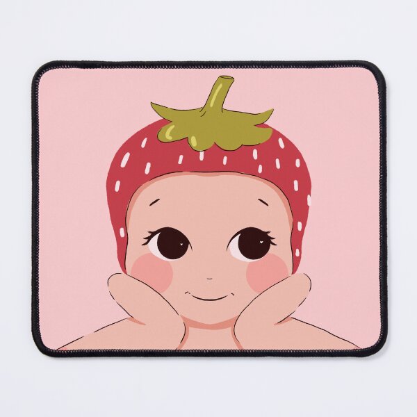 Item preview, Strawberry Cherub |  Strawberry Angel Trinket designed and sold by StudioKitti.