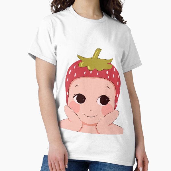 Item preview, Strawberry Cherub |  Strawberry Angel Trinket designed and sold by KittyStrand.